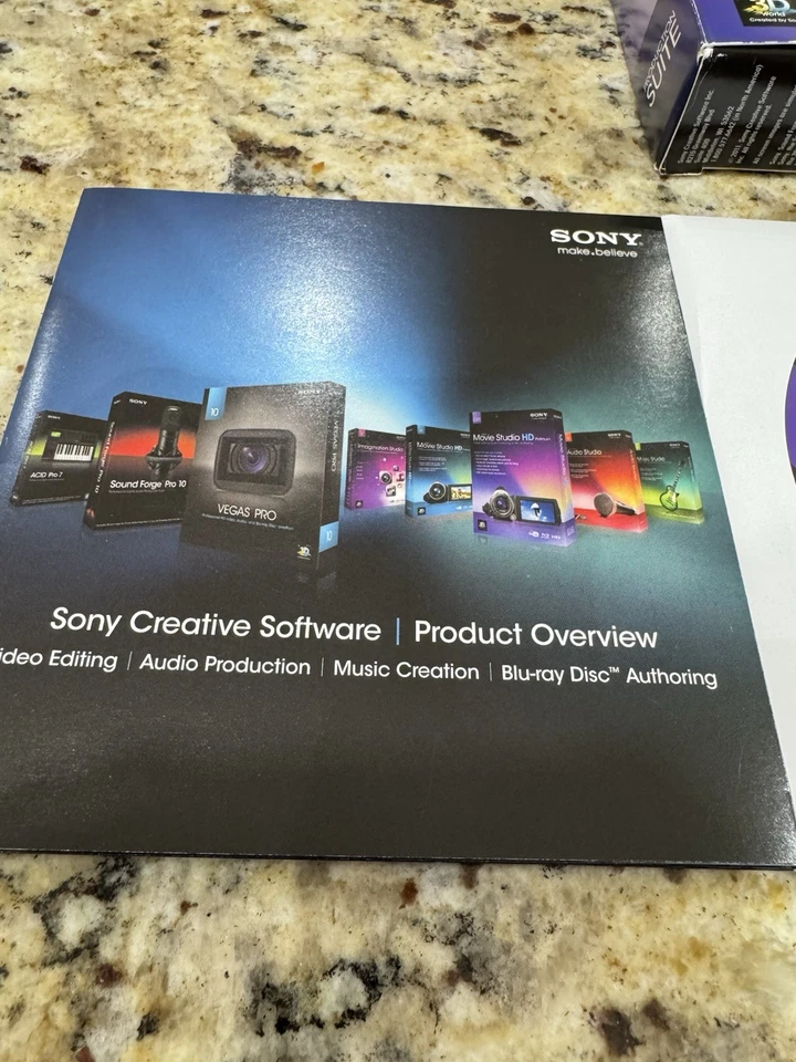 Sony Vegas Movie Studio HD Platinum Production Suite 11 Used - Image 3 of 4