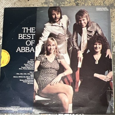 ABBA The Best of ABBA 12'' Black Vinyl LP 33 RPM Pop RCA Victor