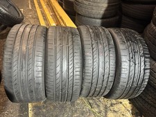 4 x tyres 255 40 20 Continental ContiSportContact 5