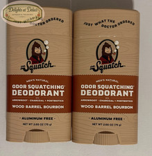 2Pack Dr Squatch Natural Aluminum Free Deodor...