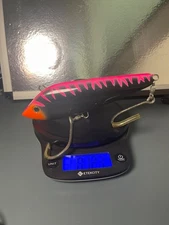 Yo-Zuri  Bonita Trolling Sinking Lure, Pink/Black/Orange,  8-1/4"