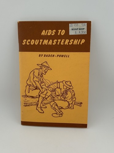 Vintage 1945 - Aids to Scoutmastership Book by Baden Powell