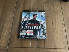 MISSION IMPOSSIBLE: FALLOUT 2018 4K UHD  Blu-ray - with Slipcover Tom Cruise