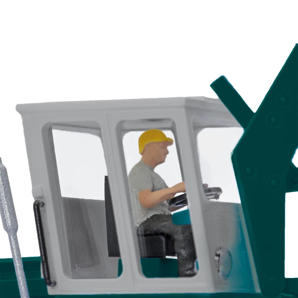 Busch 54405 TIH 445 Trattore Con Autista E Tubo Di Cemento, H0, Nuovo 2025 - Immagine 2 di 2