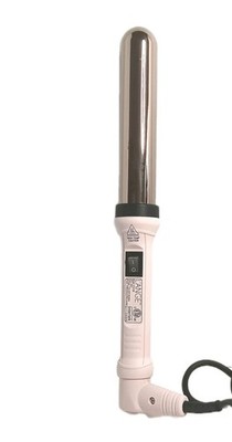 L'ange Ondule Titanium Curling Wand Iron HTO15B 1'' Barrel Blush Rose EUC 