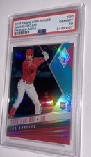 2018 Panini Shohei Ohtani Phoenix Aqua /299 Psa 10 Rc 