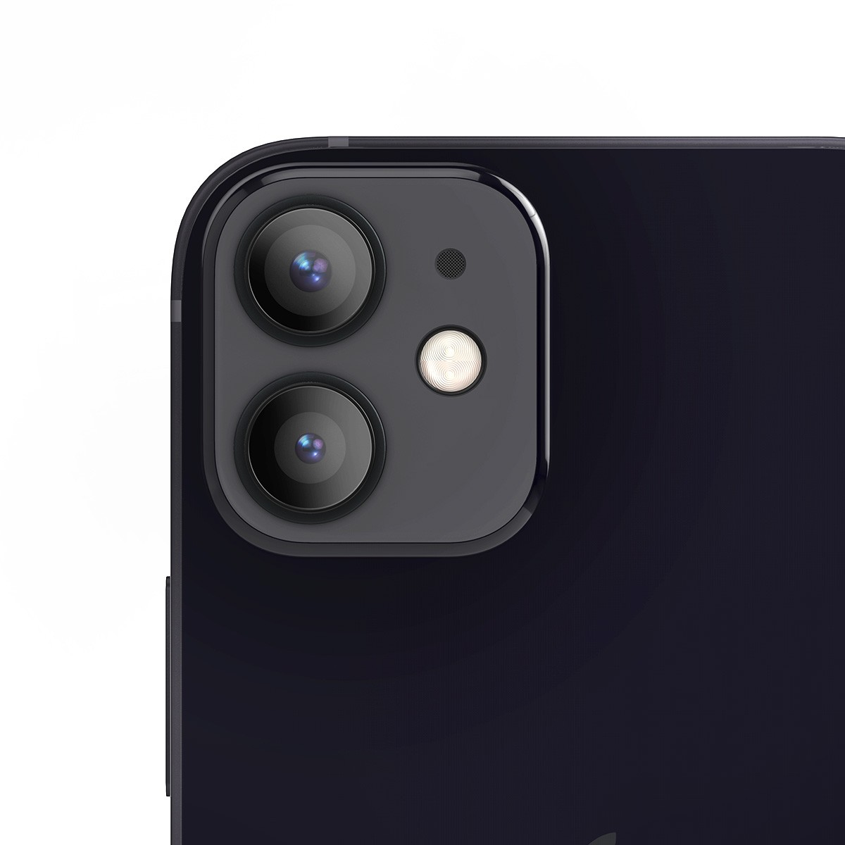Protège-objectif iPhone 12 Mini noir pour immortaliser vos aventures sans risque - 3