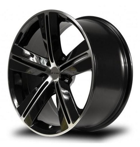 18x7.5 Black Alloy Wheel Rim Fits Chevrolet Trailblazer, OEMI3 18Inch 5x114.3 - Picture 3 of 4
