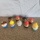 Vintage Fisher Price Little Tikes Toddle Tots Chunky People Lot Of 9