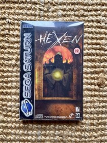 Hexen: Beyond Heretic - No Manual - With Case Protector (Sega Saturn, 1997)