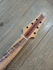 Mástil de Guitarra, Palo de Rosa Patagónico sobre Nogal, Paduak y Wengué