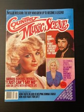 Country Music Scene Magazine Dolly Parton, Barbara Mandrell Winter 1981  VG+