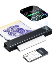 Phomemo M08F Plus Tattoo Stencil Printer with Touchscreen, 8.5x11inch, Black