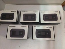Lot Of 5 VERIZON ORBIC SPEED RC400L MOBILE WI-FI HOTSPOT 4G LTE ORB400LBVZRT