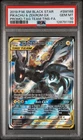 2019 POKEMON SM BLACK STAR PROMO #SM168 FULL ART/PIKACHU & ZEKROM GX PSA 10