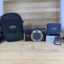 Canon PowerShot SX200 IS 12.1MP Compact Digital Camera - Black