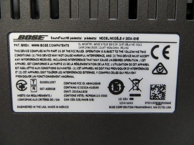 BOSE SoundTouch padestal Ⅳ 412634-sm2 Bose SoundTouch Pedestal 412634-SM2 black for Bose Wave IV Music