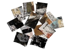 50 Grunge Papers for Collage Art, Junk Journals, Scrapbooks, & Mixed Media