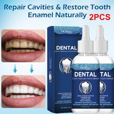 2x Oralhoe Tooth Care Solution Dental Cavity Healing Tooth Armor Gum Repair 60ML