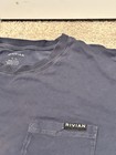 Rivian Heritage Pocket T Shirt XL Color Storm Blue 45”-48” — photo 1