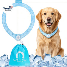 Dog Cooling Bandana - PCM Physical Instant Cooling Dog Scarf, Chill Out Pet Cool