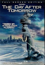 The Day After Tomorrow DVD, 2004, Full Screen 