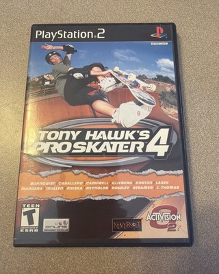 Tony Hawk's Pro Skater 4 (Sony PlayStation 2, 2002) CIB