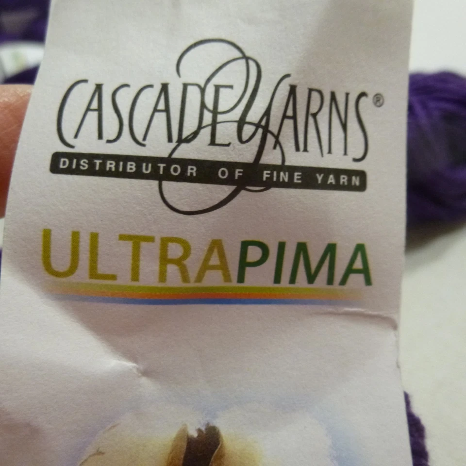 Lot of 8, CASCADE YARNS, UltraPima, 100g./3.5 oz., 220 yards/200 meters - Image 3 of 4