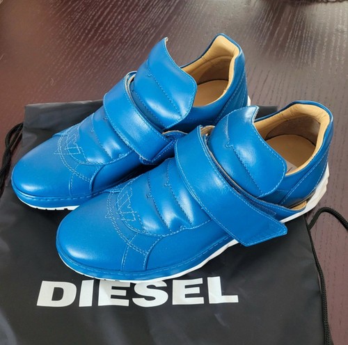 Diesel Low Leather Fashion Sneakers US10 UK9 EU43 Made In Portugal 🇵🇹 - Picture 1 of 4