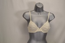 NWT Skims Cotton Jersey T-Shirt Bone Bra Size 30A