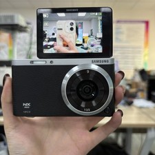 For Samsung NX Mini 20.5MP Digital Camera Kit w/ NX-M 9mm Zoom lens 1080p Vlog