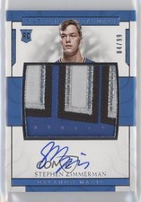 2016-17 Panini National Treasures Rookie 84/99 Stephen Zimmerman Patch Auto 5h9