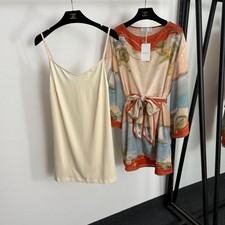Zimmermann Long-Sleeve Dress with Waist Tie — Size M