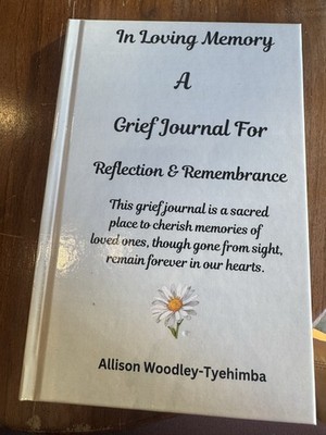 In Loving Memory Grief Journal Remembrance & Reflection 
