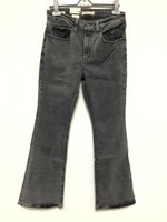 Levi's Damen Jeans 726 High Rise Flare Jeans Bootcut Dunkelgrau W30 L34