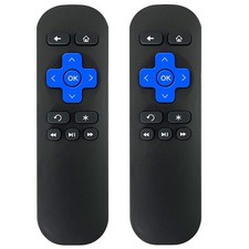 New 2x Replacement Remote Control for Roku Streaming Box express ROKU1