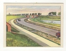 Transportation Scenes Trade Card #32. Modern Road in Poland