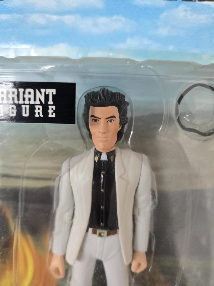 Figura de acción de colección DC Direct Preacher variante Jesse Custer sin usar, en caja, vértigo sellada Foto 3 de 4