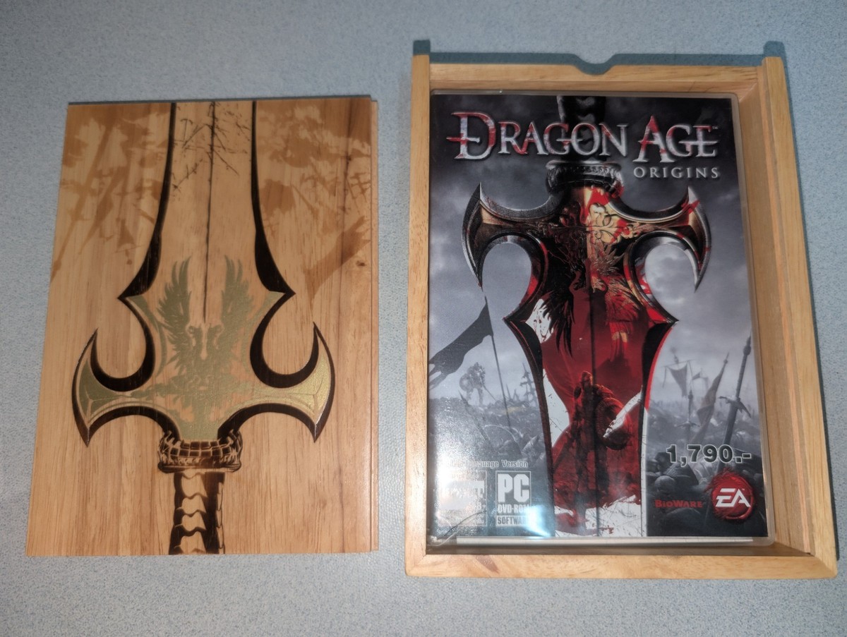 Dragon Age Origins PC Singapore Exclusive Collector's Edition Wood