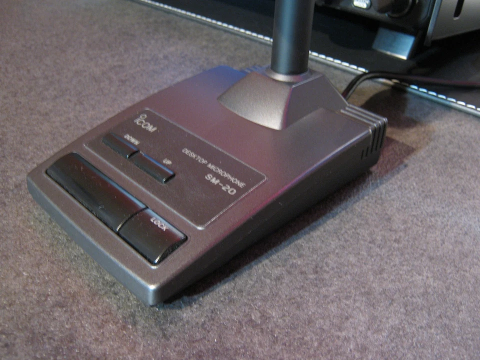 Icom SM-20 Standmikrofon, Amateurfunk, TOP Zustand - Bild 3 von 4