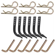 (6x) Box Blade Shanks W/ Pins & Clips 105646 28479