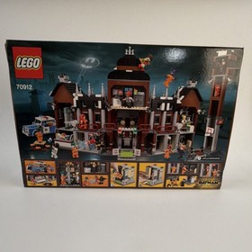 LEGO Arkham Asylum The Batman Movie 70912 1628 Pieces 12-16 Box Batman Joker
