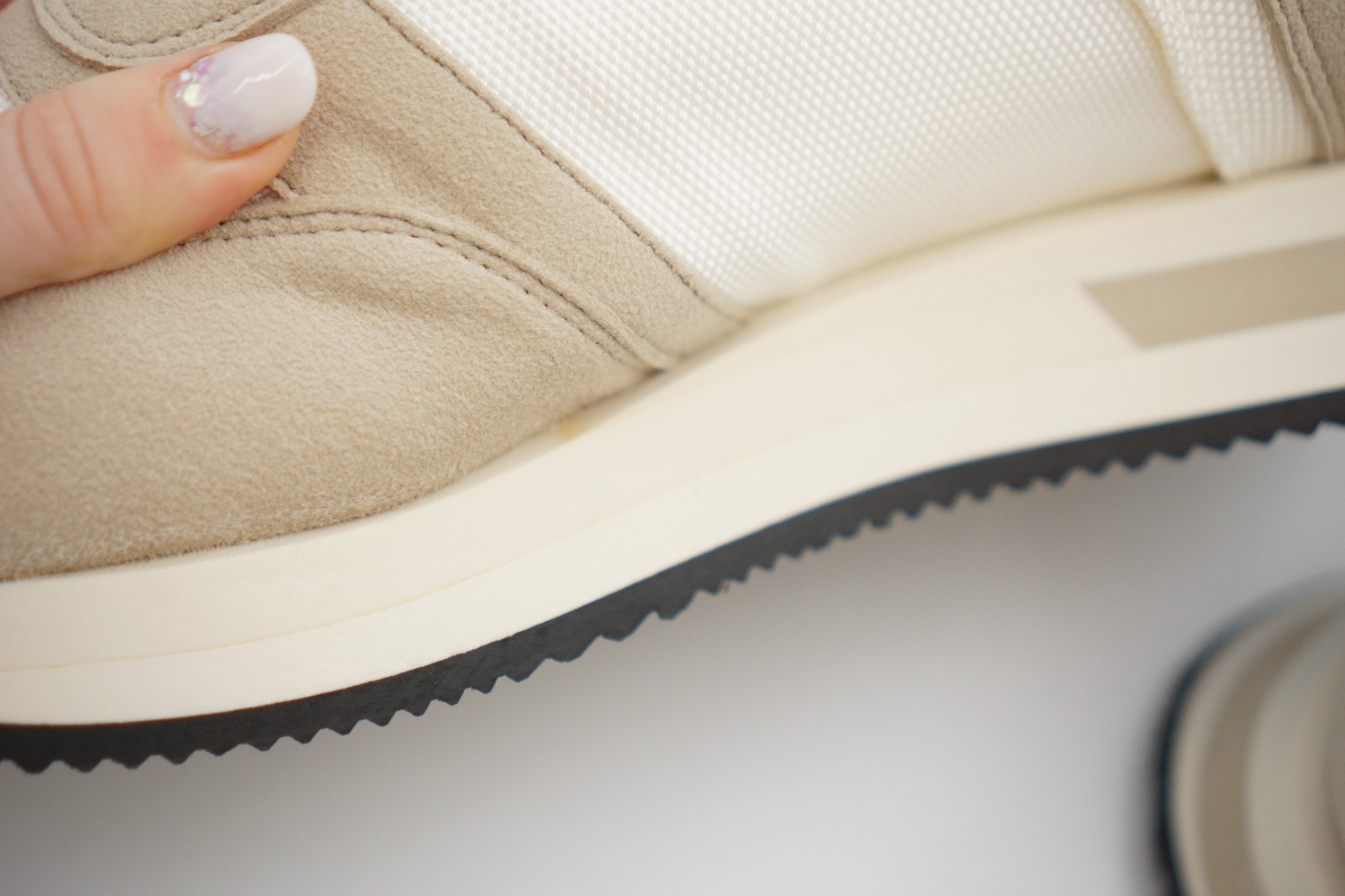 Men ETQ Amsterdam Sneakers Premium Suede & Nylon Beige EU44 UK10 US11 RPR €219 image 2