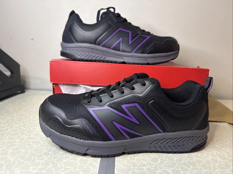 New Balance Evolve WIDEVOLBL Women's US Size 9 Industrial Work Shoe Hard Toe - Image 2 of 4
