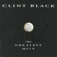Clint Black Autographed Greatest Hits CD