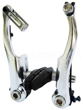 Dia-Compe MX2 bicycle BMX V-brake caliper - SILVER ANODIZED