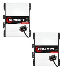 2X Taramps HD 3000 - 2 Ohms Amplificador 3K Watts 2 unidades ENTREGA RAPIDA