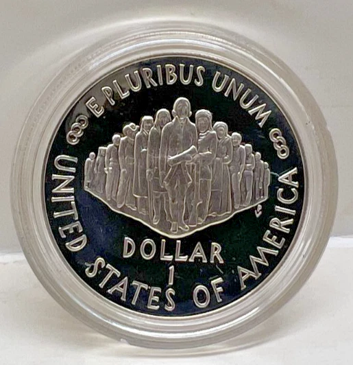 1987S Proof Silver Dollar U.S. Constitution Coin - Image 3 of 3