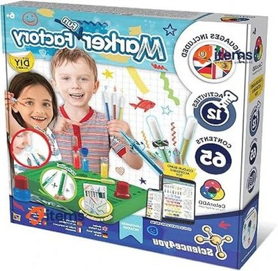 Science4you Markerfabrik Für Kinder   Waschbare Marker Bastelset Alter