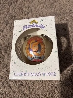 1992 Schmid Collectors Gallery Cinderella Christmas Ornament New In Box